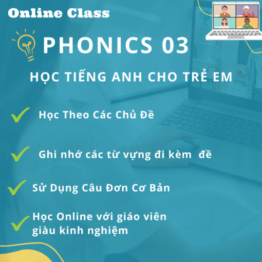 học tiếng anh trẻ em phonic 03