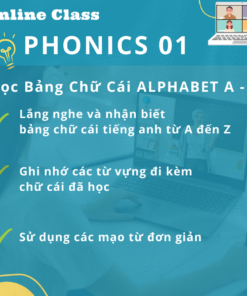 Học Phonics tiếng anh cho trẻ em mới bắt đầu